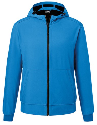 J-JN1146-Mens Hooded Softshell Jacket